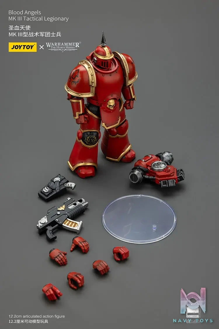 JOYTOY – 1/18 Warhammer MK III Tactical Legionary JT02632 JT02649 JT02656 JT02663 JT02670 JT02687 JT02694 (Licensed)