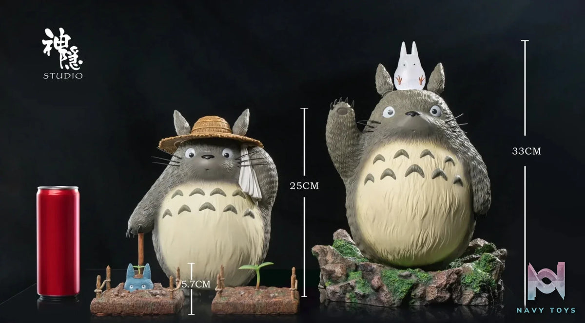 Shen Yin Studio - Encounter Series Farmer Totoro resin statue Navy Toys anime figure