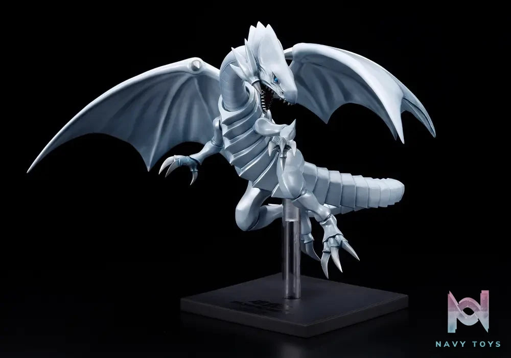Kotobukiya – OSHI WORKS Yu-Gi-Oh! Duel Monsters Blue-Eyes White Dragon Complete Figure (Licensed)