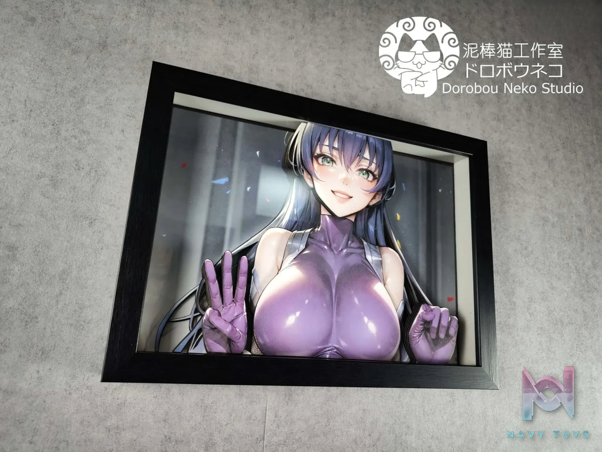 Dorobou Neko Studio – Action Taimanin Asagi detachable face 3D picture