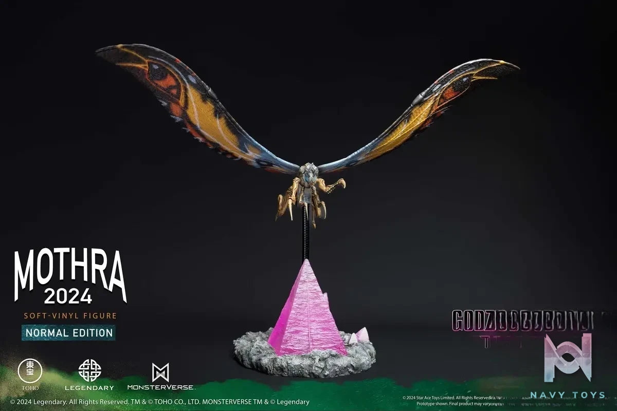 STAR ACE Toys Studio – Godzilla x Kong: The New Empire Mothra SA6058 Standard Version & SA6059 Deluxe Version (Licensed)
