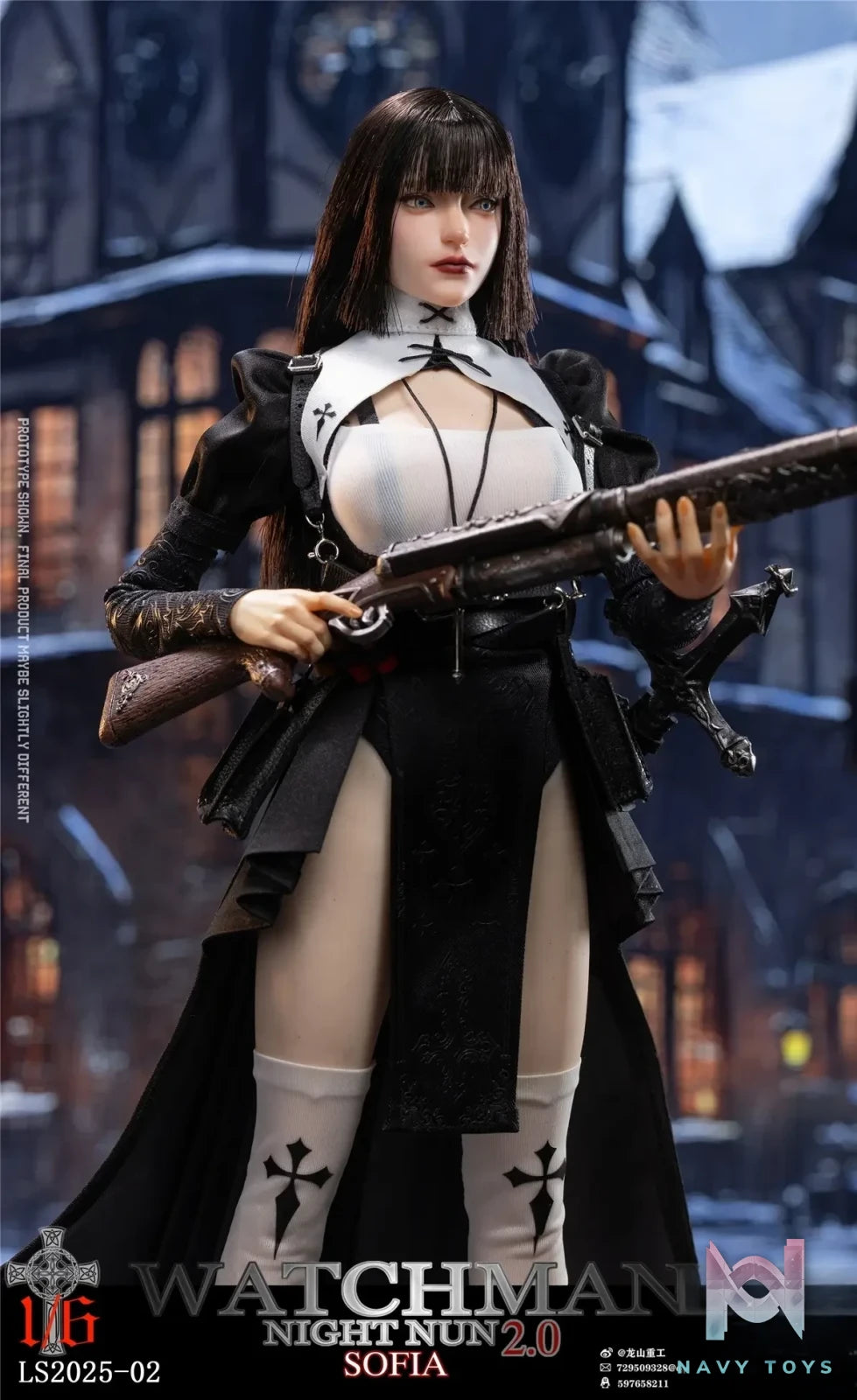 Long Shan Jin Shu Studio – Original LS2025-02 1/6 Redemption of the Night second round Sophia AB (Licensed)
