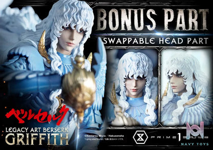 Prime 1 Studio – Legacy Art Kentaro Miura Berserk Guts & Griffith Set LABR-01S LABR-02S (Licensed)