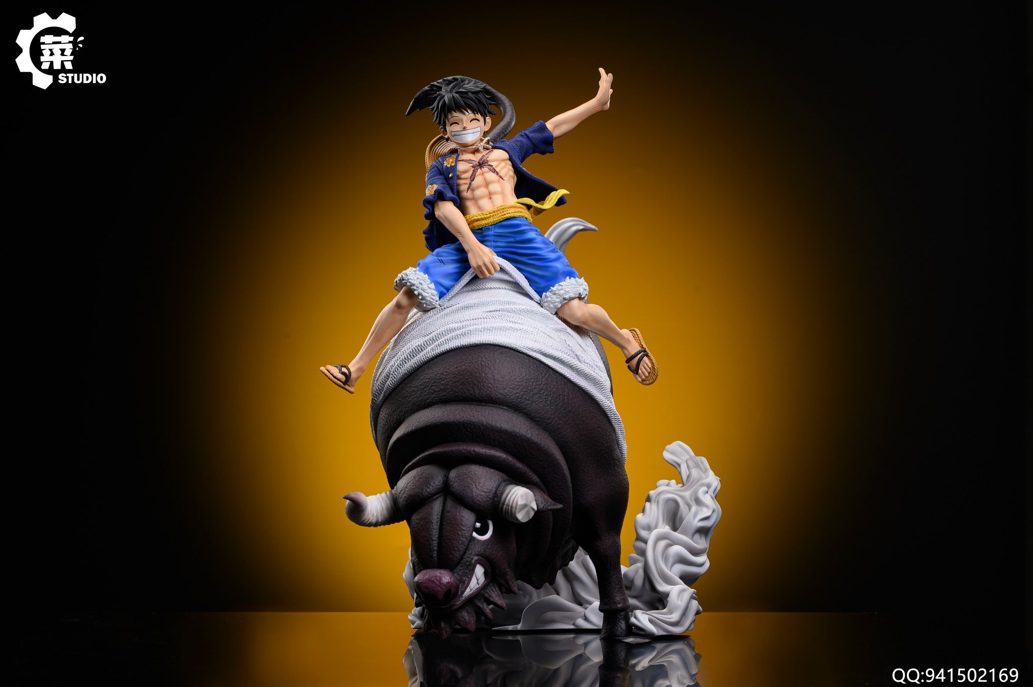 Luffy Cai Studio resin statue cai studio anime figure