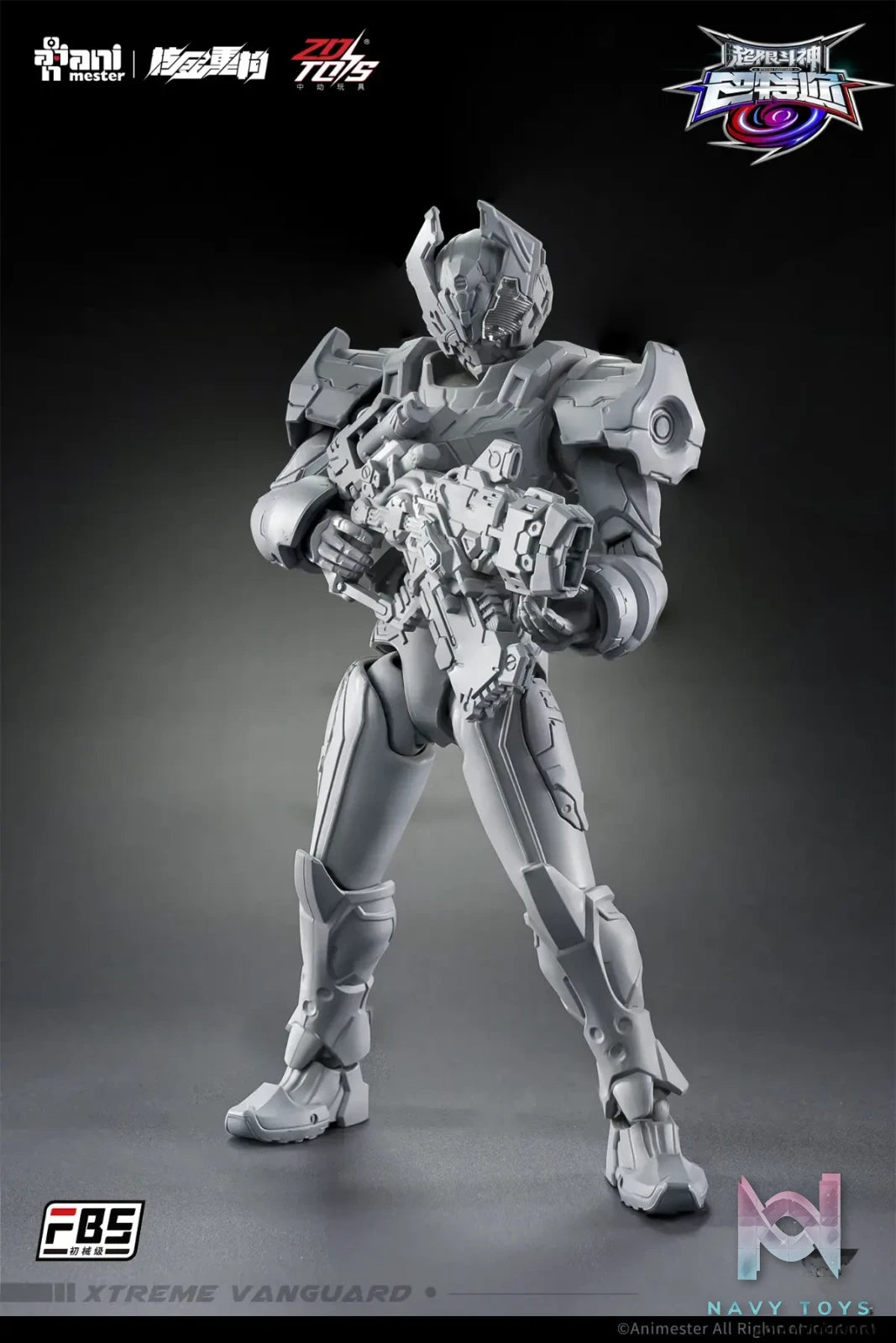 AniMester X Nuclear Gold Reconstruction – Baatar X Tamil F.B.S. Initial Mech Grade 1/10 Action Figure (Licensed)