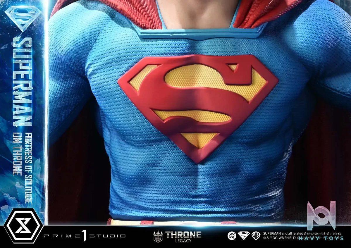 Prime 1 Studio – Superman (Comics) Superman Fortress of Solitude on Throne (Design by Gabriele Dell’Otto) TLCDC-08 TLCDC-08UT TLCDC-08UTS (Licensed)
