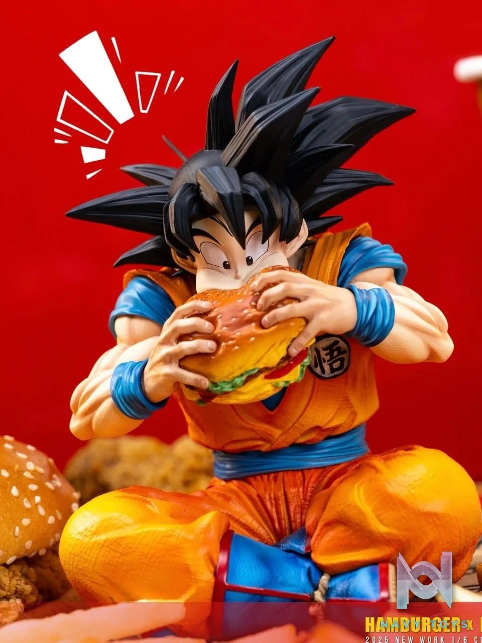 Hamburger Goku - Dragon Ball - HS Studio resin statue hs studio anime figure