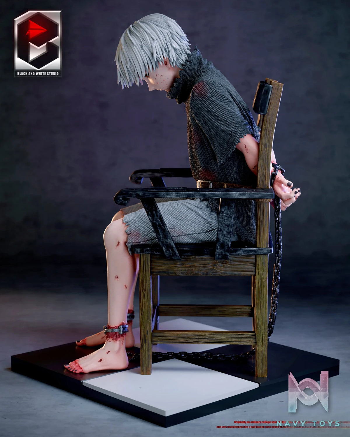 Black And White Studio – Tokyo Ghoul Chair Kaneki Ken