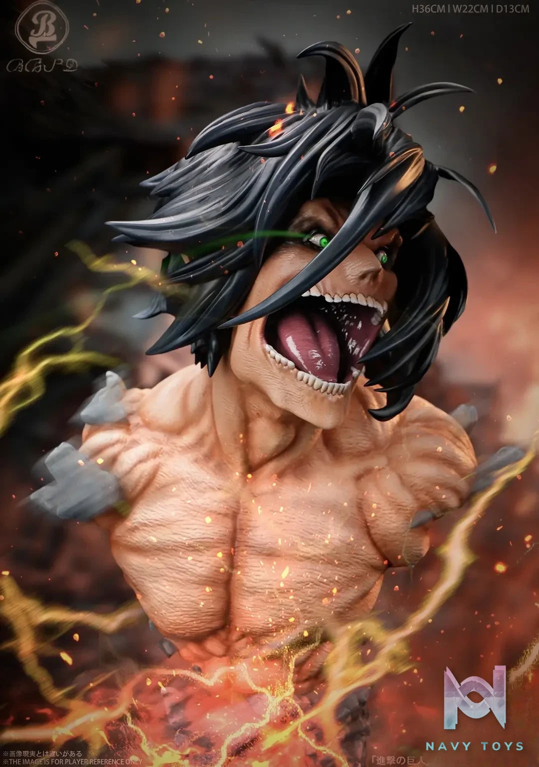 BBSD Studio – Eren Bust Attack on Titan