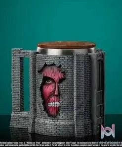 Psd Studio - Colossal Titan Wall Breach Ver. Water Bottle Attack on Titan resin statue Navy Toys anime figure