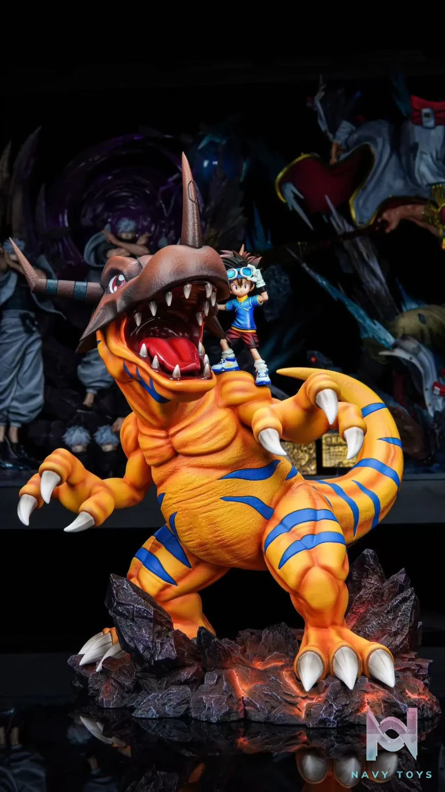 Soar Studio – Greymon X Yagami Taichi Digimon