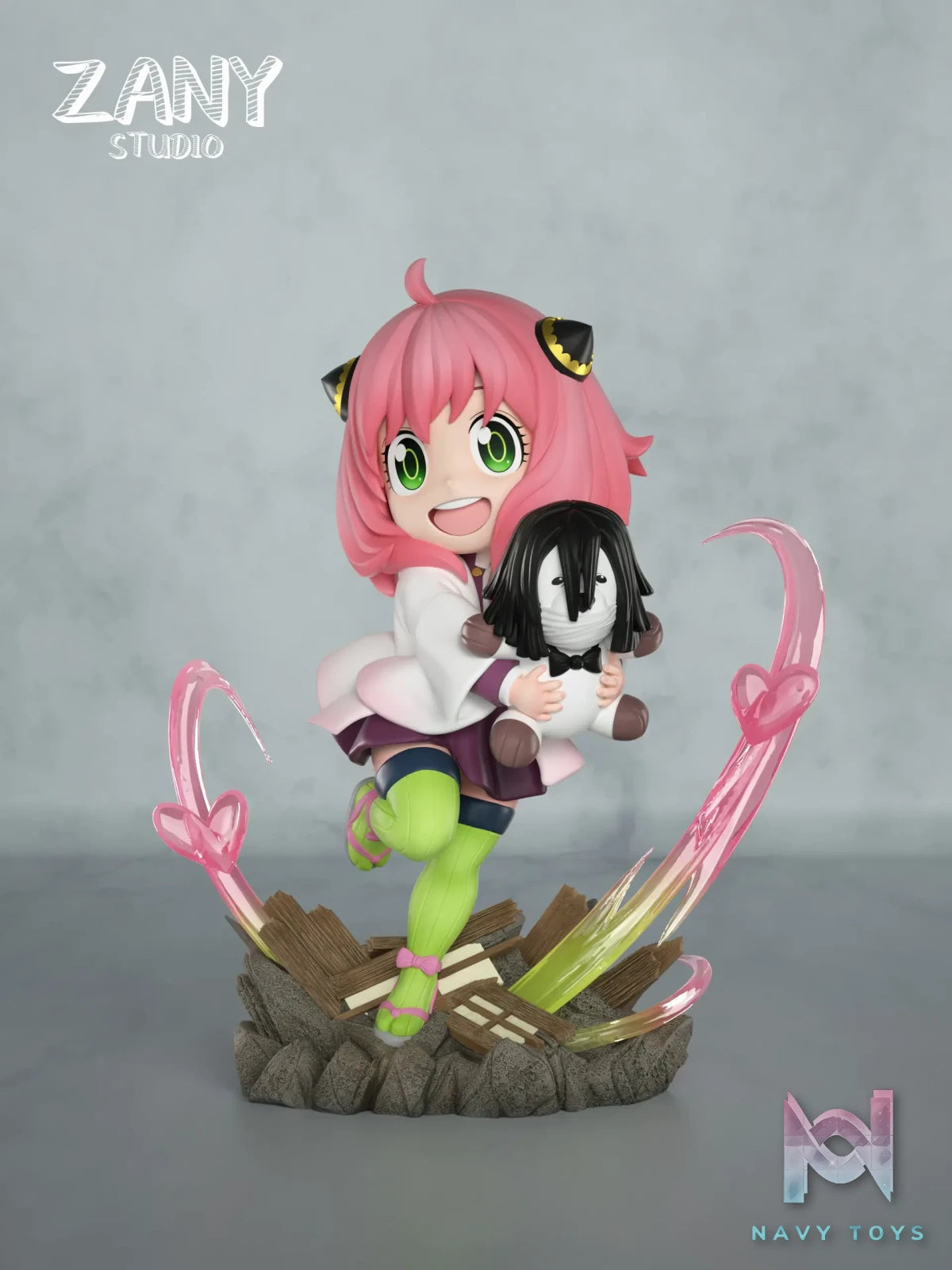 Zany Studio – Anya Cosplay Demon Slayer Mitsuri Kanroji Spy x Family