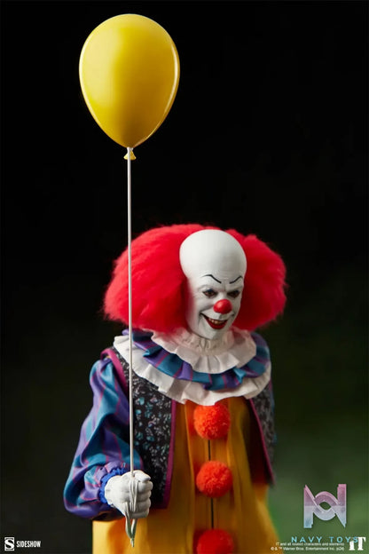 Sideshow Collectibles – It (1990) Pennywise 1/6 Scale Action Figure 100479 (Licensed)