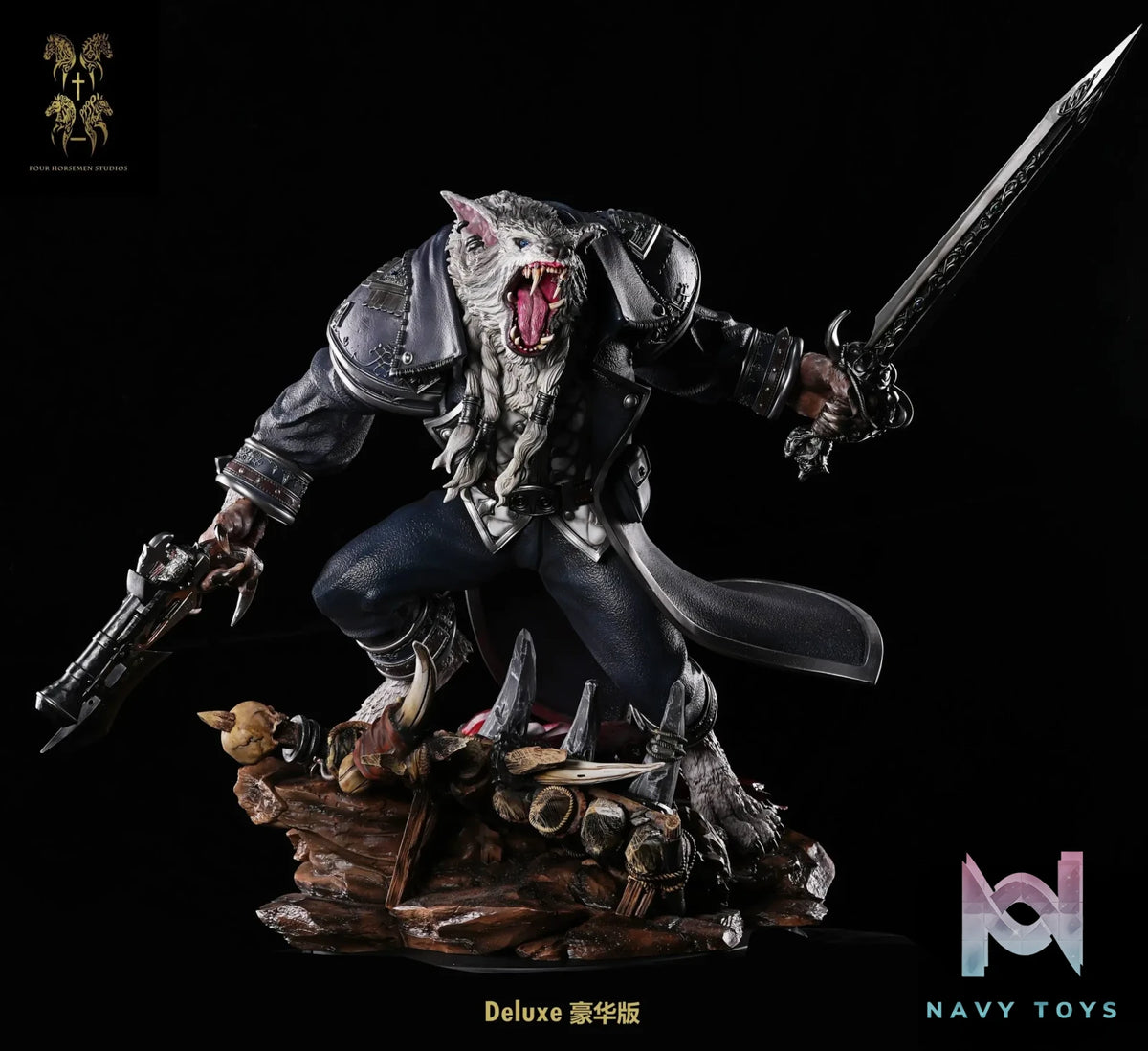 Four Horsemen Studio – World of Warcraft Wolf King Genn Greymane