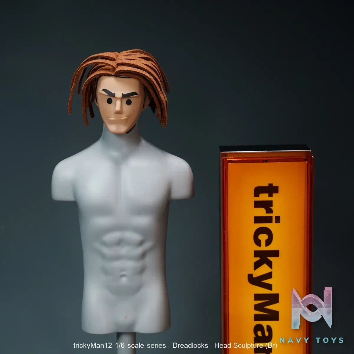 TrickyMan12 – 1/6 scale series -Dreadlocks Head Sculpture FB-10083-1 FB-10083-5 (Licensed)