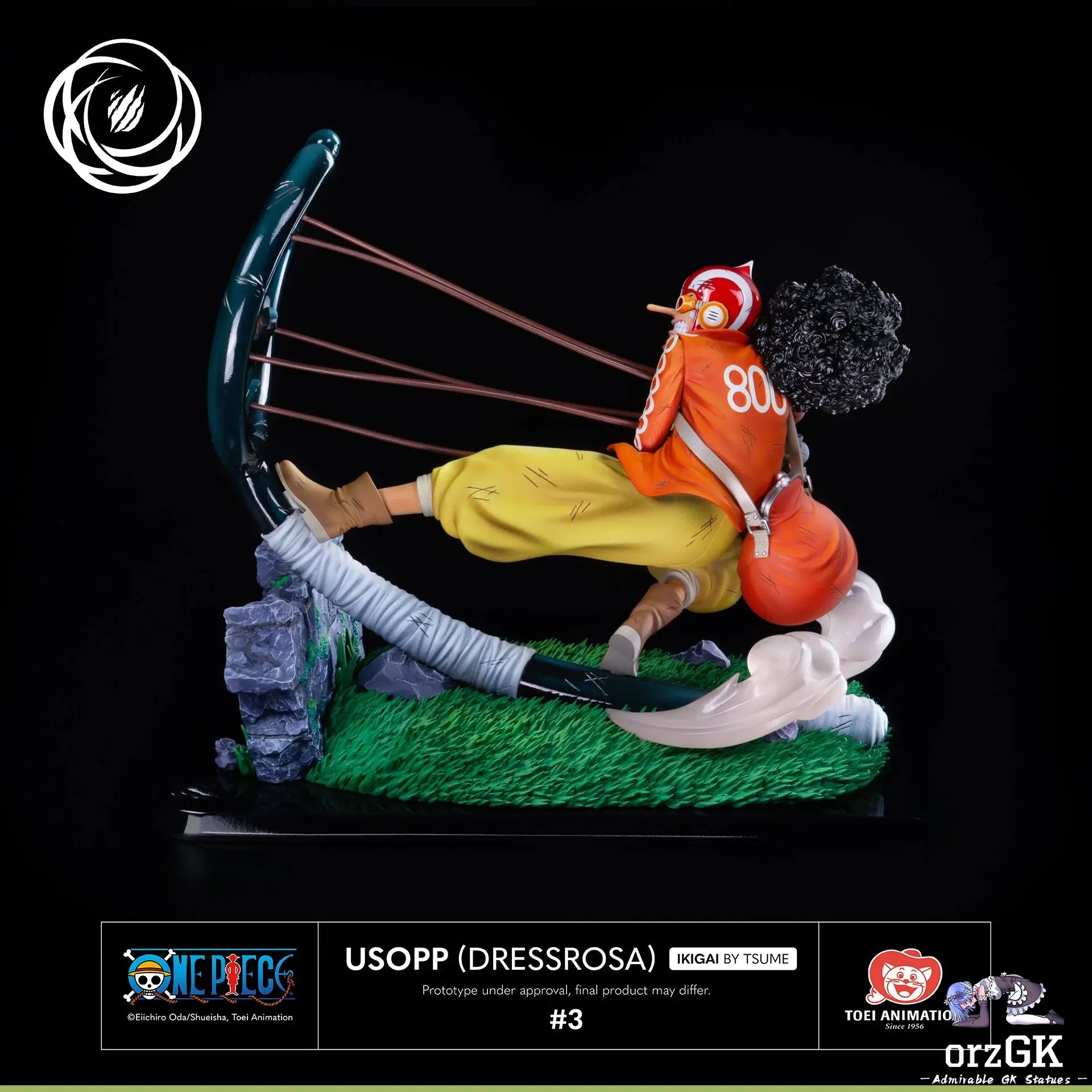 Tsume Studio - Usopp (Dressrosa) Ikigai 1/6 Scale Statue IKIGAI (Licensed) resin statue Navy Toys anime figure