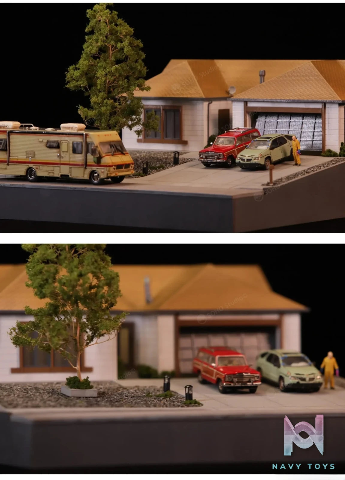 SOHO Studio – Breaking Bad 1/64 Walter White’s Family House Scene (Licensed)