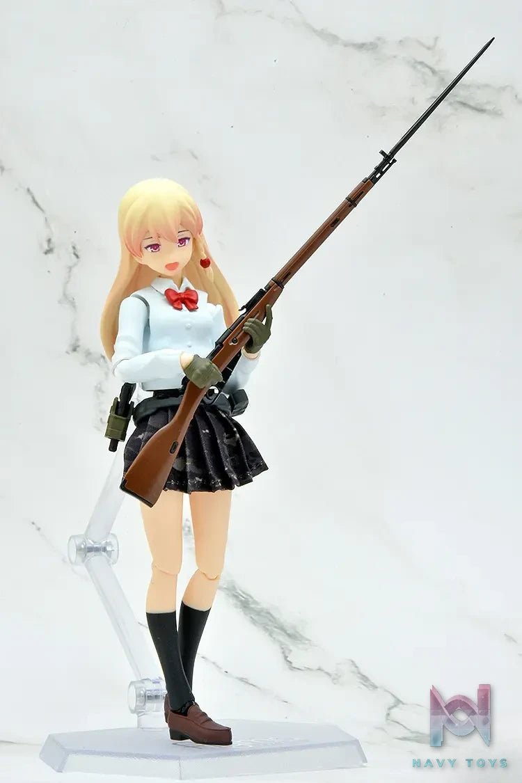 Tomytec – figma LittleArmory Armed JK: Variant D2 X E2 X F2 X figmaPLUS LittleArmory Armed JK Variant Loadout Set 4, Code: URBEX (Licensed)