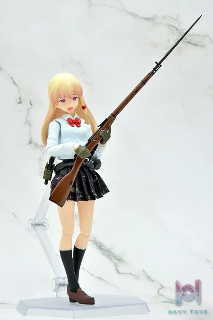 Tomytec – figma LittleArmory Armed JK: Variant D2 X E2 X F2 X figmaPLUS LittleArmory Armed JK Variant Loadout Set 4, Code: URBEX (Licensed)