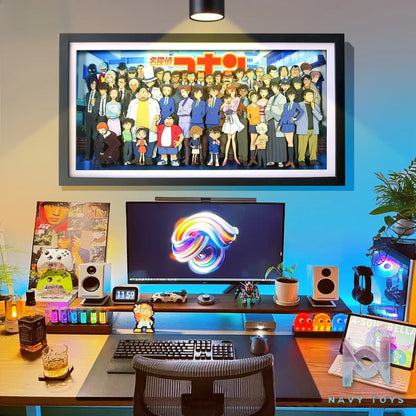 KALA HOME Studio – Detective Conan Multiple Characters #04 3D Decorative Painting Detective Conan