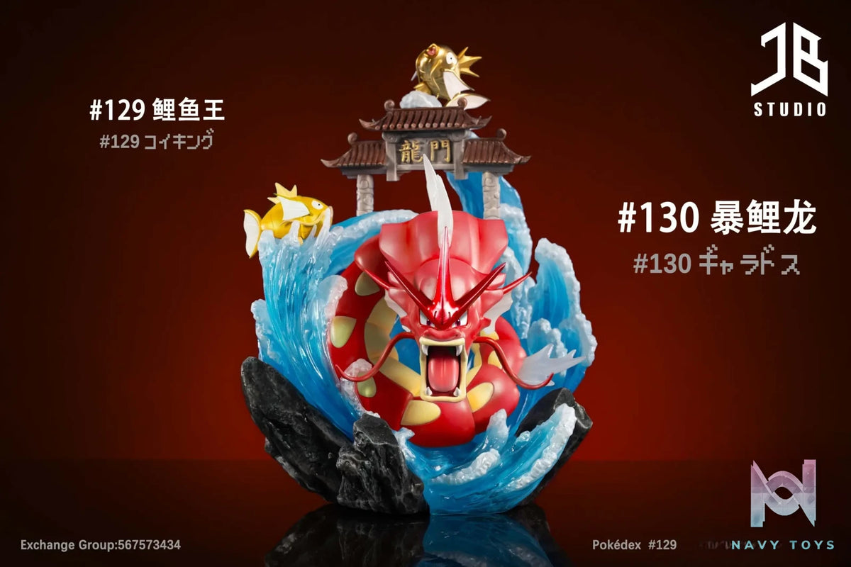 JB Studio – Pokemon Evolution Set #147 Magikarp & Gyarados