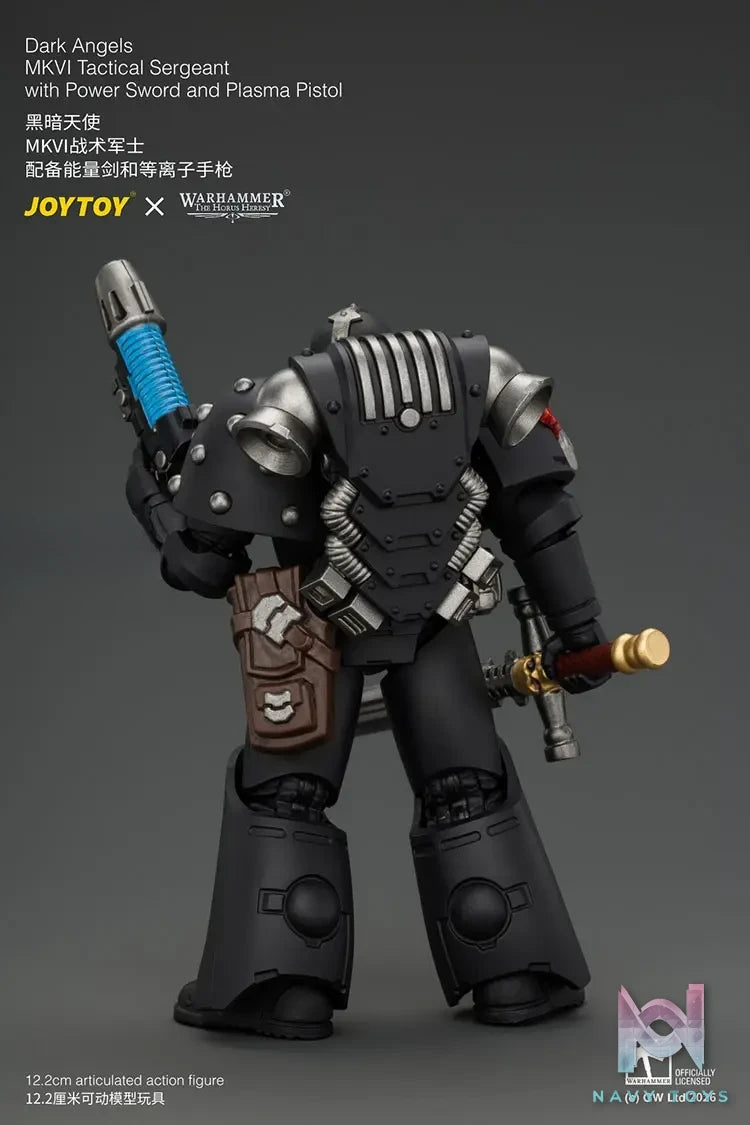 JOYTOY – Dark Angels MKVI Tactical Sergeant with Power Sword and Plasma Pistol JT05138 (Licensed)