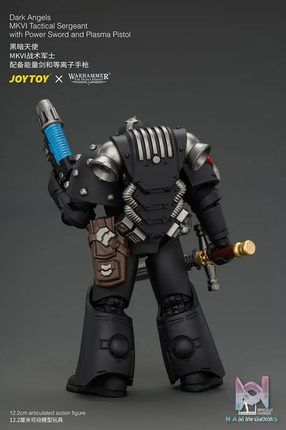 JOYTOY – Dark Angels MKVI Tactical Sergeant with Power Sword and Plasma Pistol JT05138 (Licensed)
