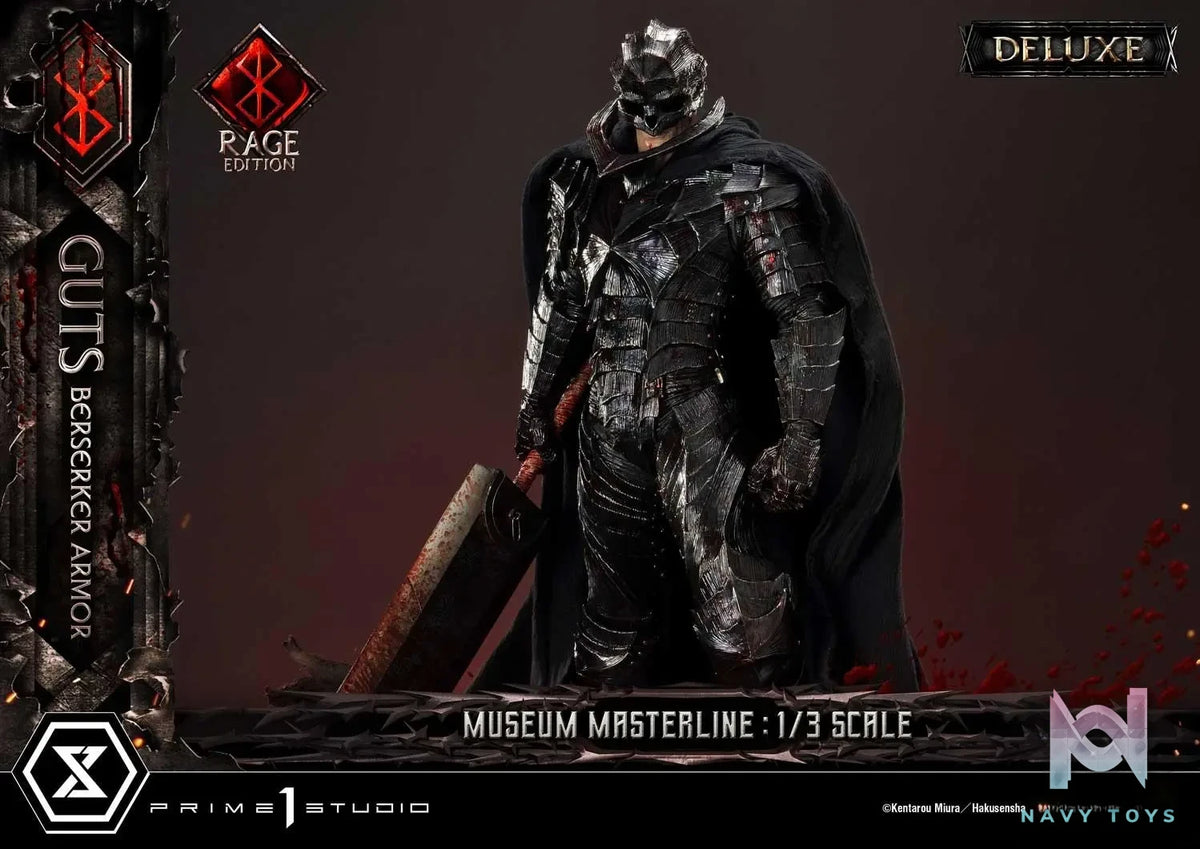 Prime 1 Studio – Museum Masterline Berserk Guts, Berserker Armor Rage Edition MMBR-03 MMBR-03DX MMBR-03DXS (Licensed)