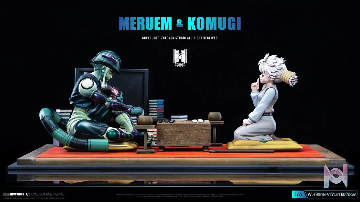 Meruem and Komugi - Hunter x Hunter - Zoldyck Studio resin statue Zoldyck Studio anime figure