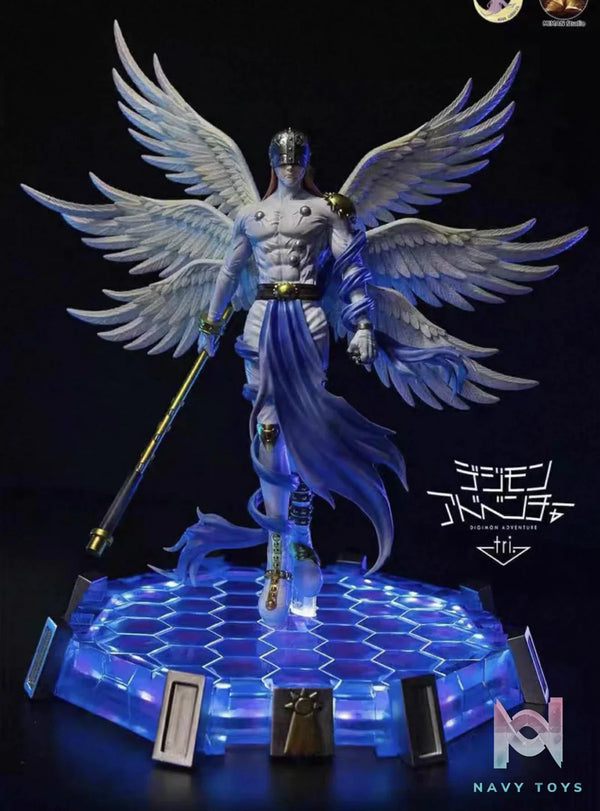 Digimon Angelomon & Angelo of Luna Temple - Digimon - YYGK Studio ( Sale 50%) resin statue Navy Toys anime figure