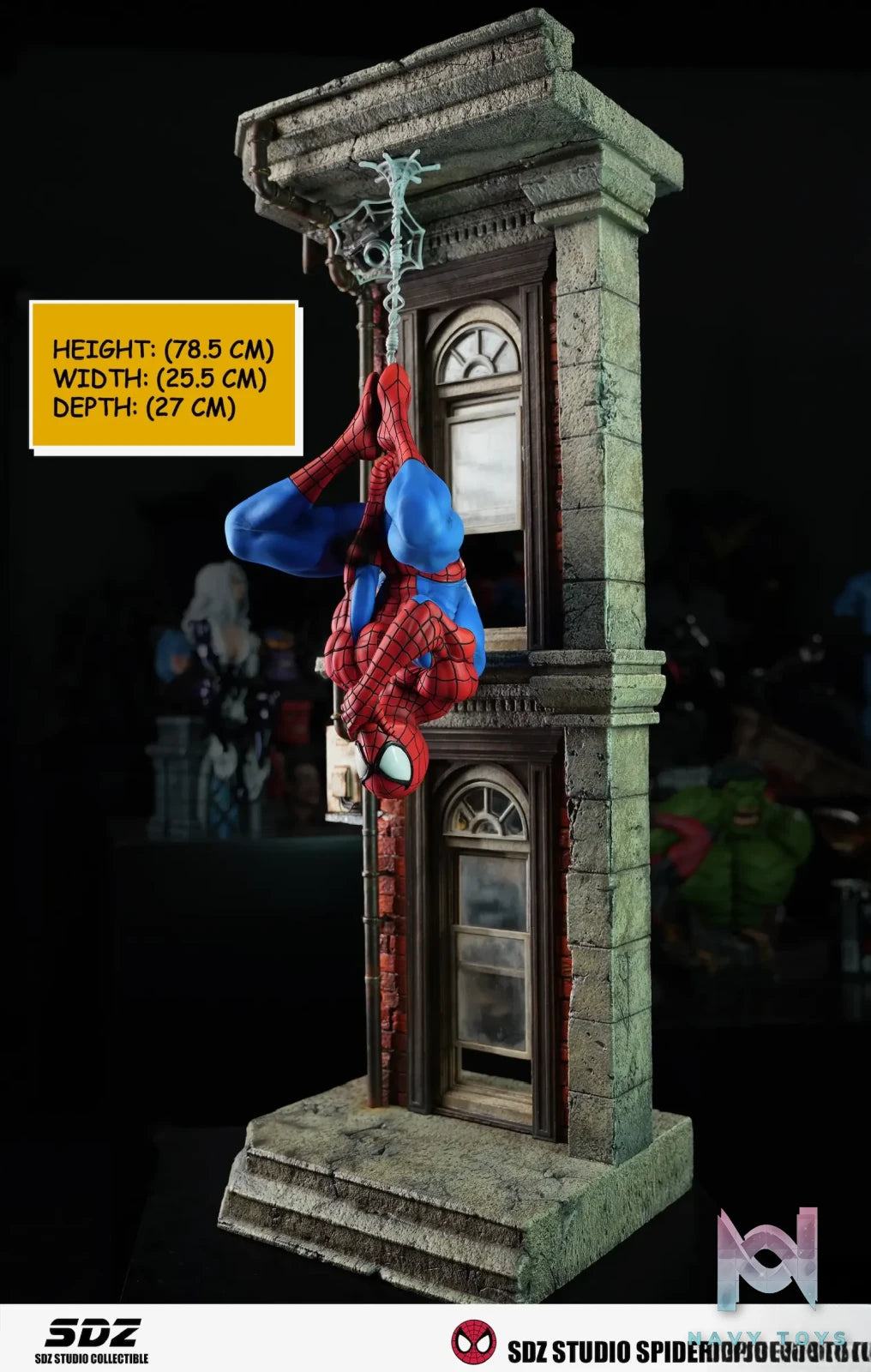 SDZ Studio – Marvel Upside down Spider Man