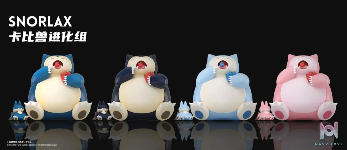 Wonder Studio – Pokémon Snorlax Evolution Set