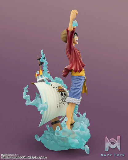 BANDAI SPIRITS – Figuarts ZERO (STARTune) MONKEY D LUFFY -SETTING OUT FOR THE NEW WORLD- (Licensed)