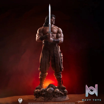 Sideshow Collectibles X Premium Collectibles Studio – Conan 1/2 Scale Elite Series Statue (Licensed)