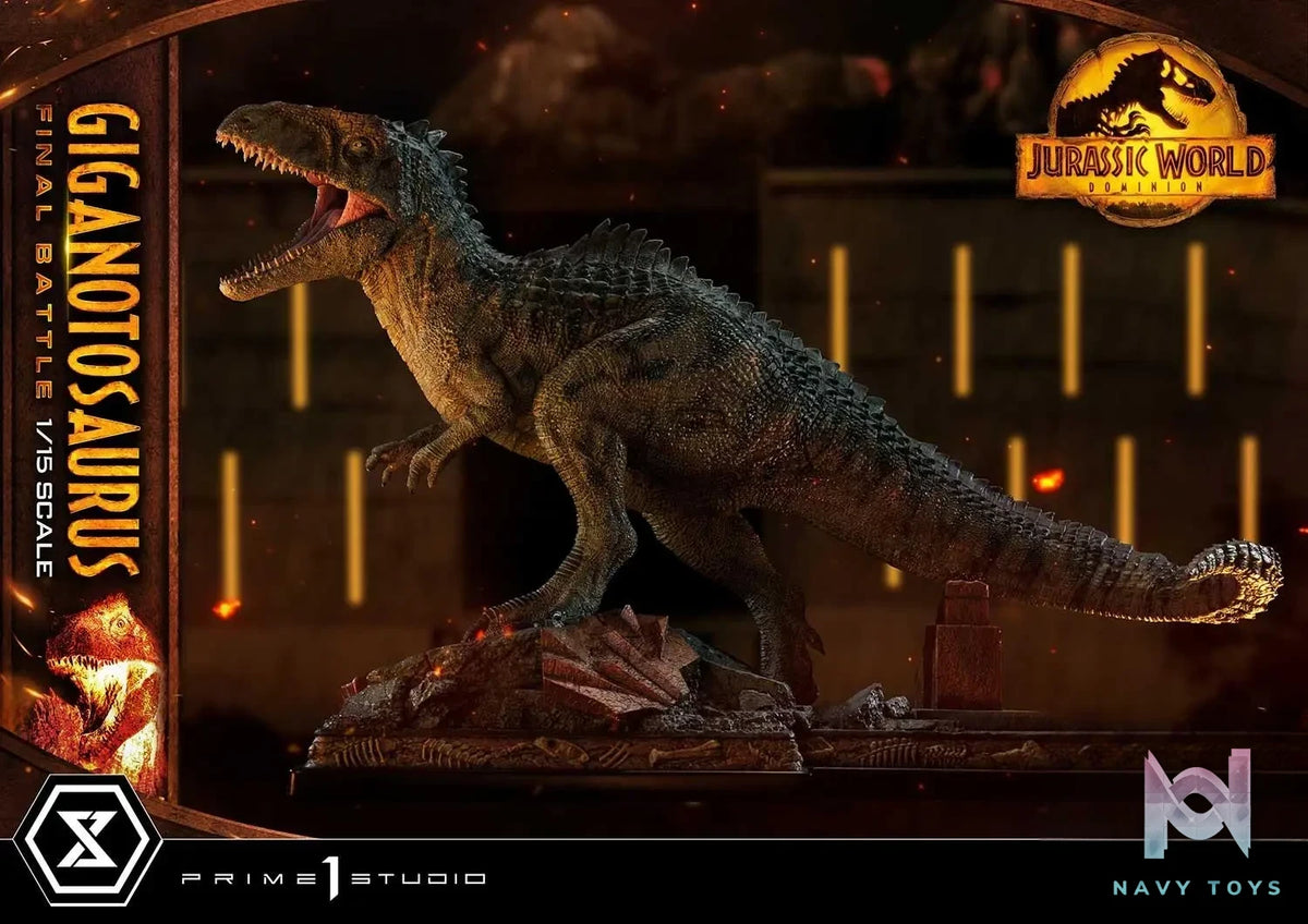 Prime 1 Studio – Legacy Museum Collection Jurassic World: Dominion(Film) Giganotosaurus 1/15 scale LMCJW3-04 LMCJW3-04S (Licensed)