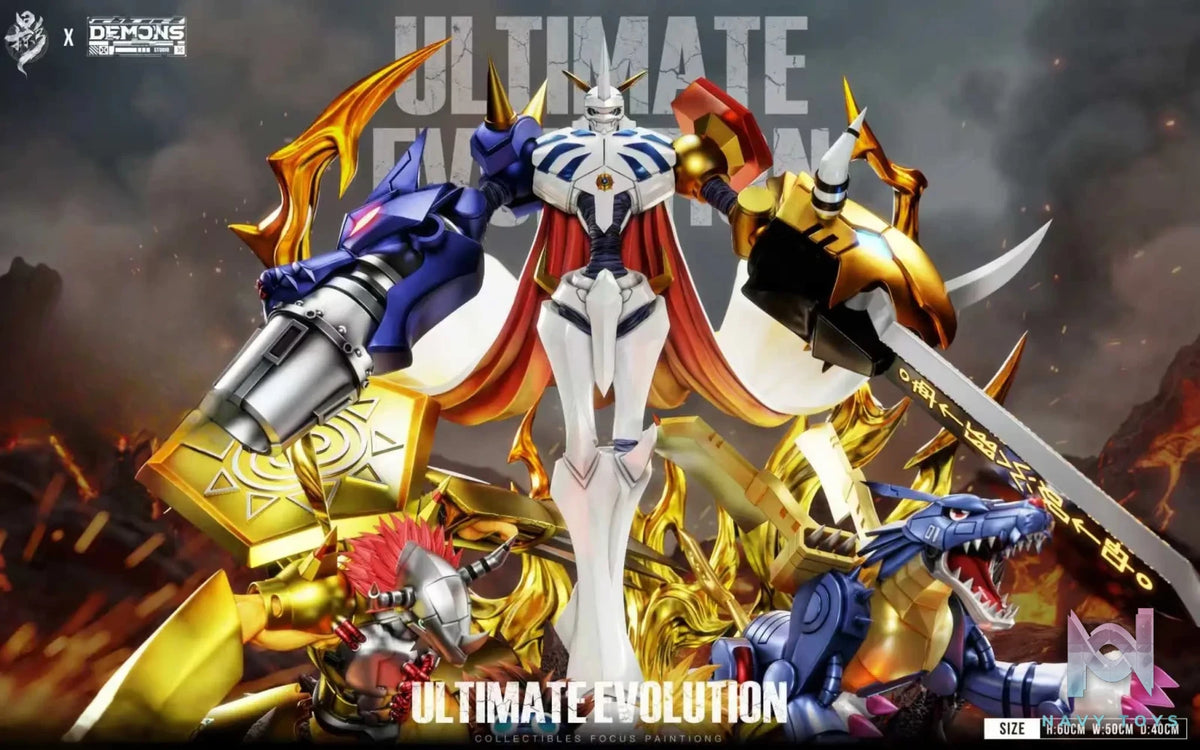 Lue Ying Studio – Courage and friendship combined into one Omegamon Digimon