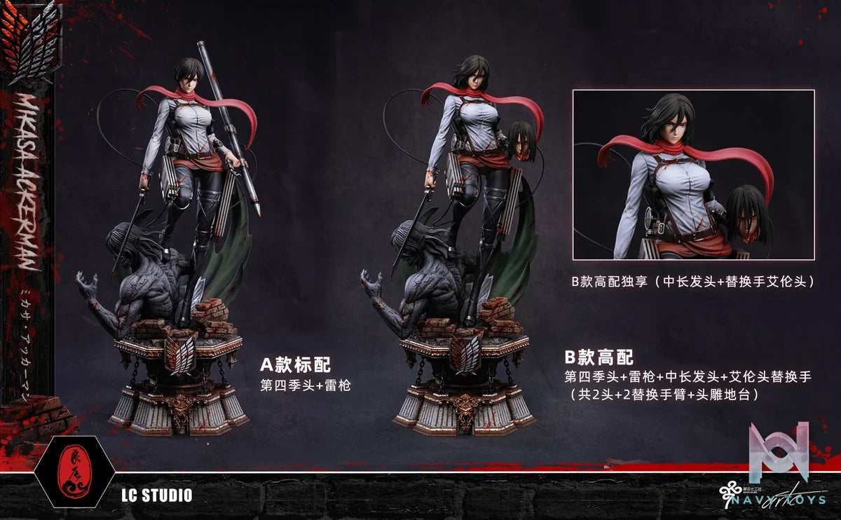 Mikasa Ackerman - Attack on Titan - LC Studio resin statue lc Studio anime figure