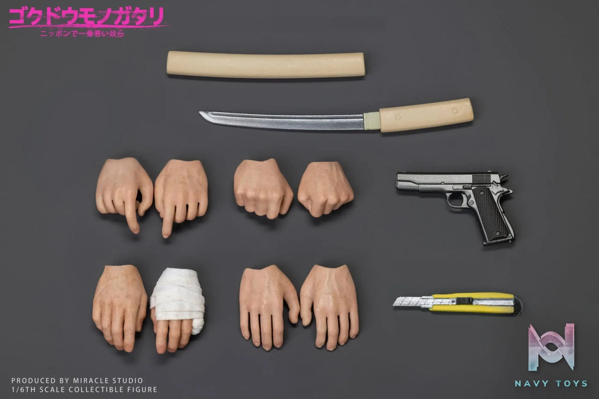 Miracle Studio – Original 1/6 Yakuza Stories TAROU group leader action figure (Licensed)