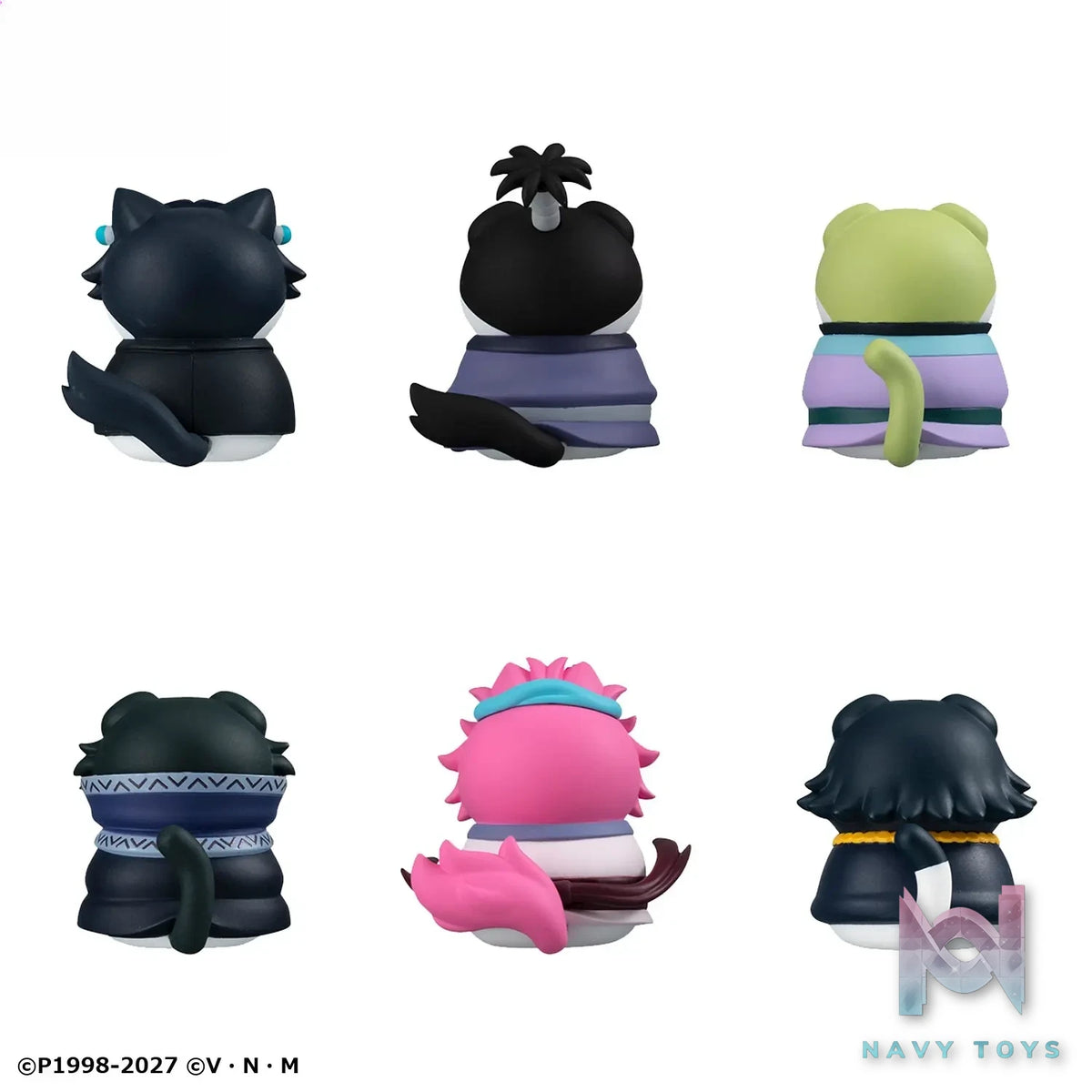 Megahouse – MEGA CAT PROJECT Hunter x Hunter NYANTER x NYANTER Phantom Troupe x CAT 8Pack BOX (Licensed)