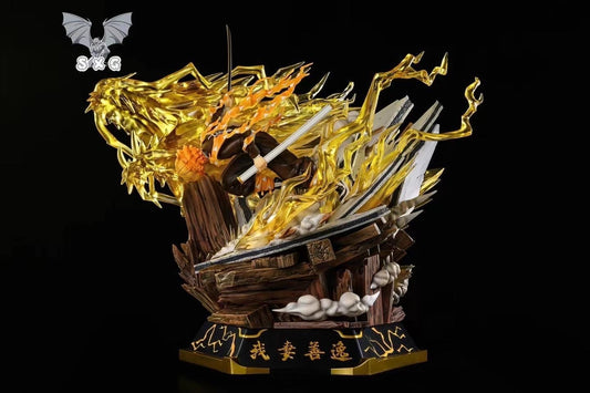 Agatsuma Zenitsu resin statue sxg studio anime figure
