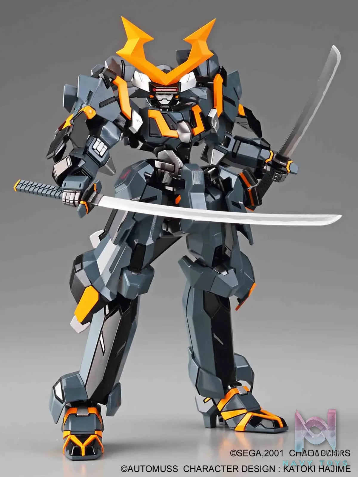 Hasegawa – 1/100 Cyber Troopers Virtual-On The Sixth Plant Type 8-1 “Akushichibyoue Kagekiyo [Yashima]” Plastic Model (Licensed)