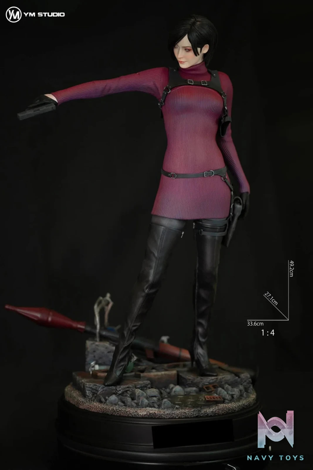 Ada Wong resin statue YM studio anime figure