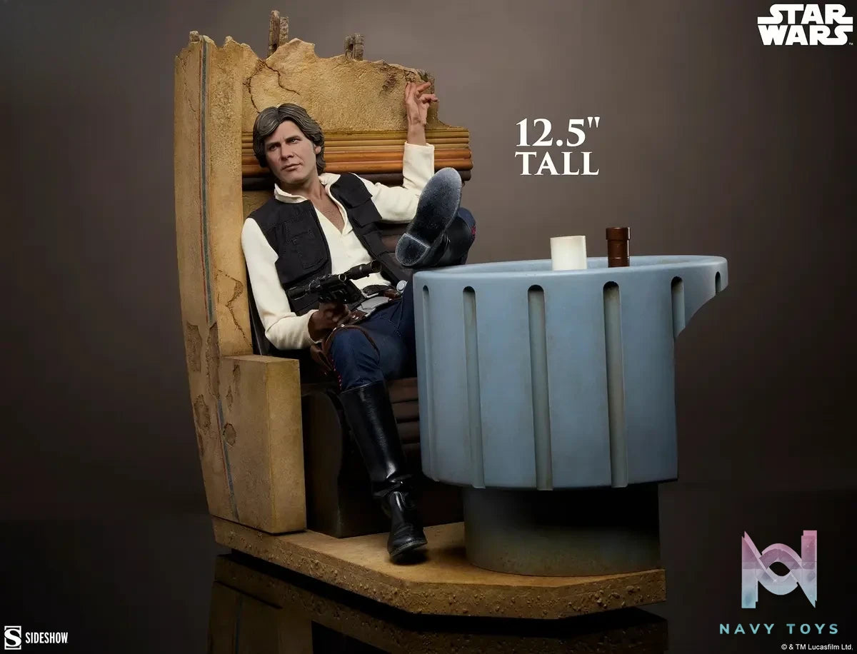 Sideshow Collectibles – Star Wars Han Solo: Sorry About the Mess Statue 300882 (Licensed)