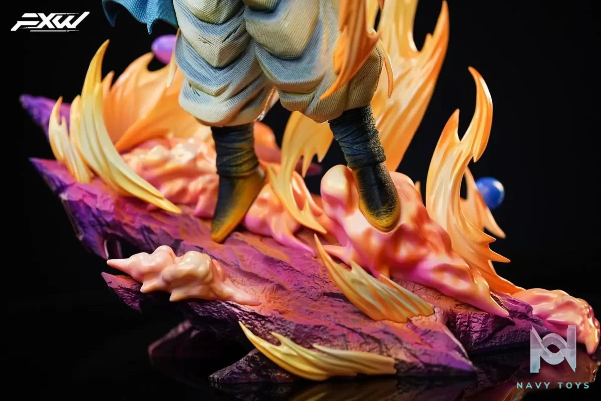 FXW Studio - Dragon Ball Hell Gogeta resin statue Navy Toys anime figure