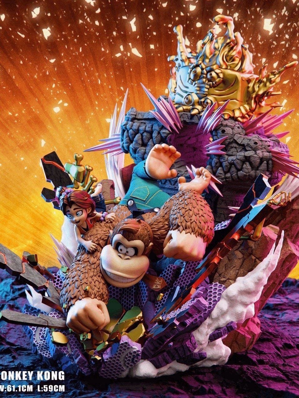 Donkey Kong Bananza - Donkey Kong - Wake Studio resin statue Wake Studio anime figure