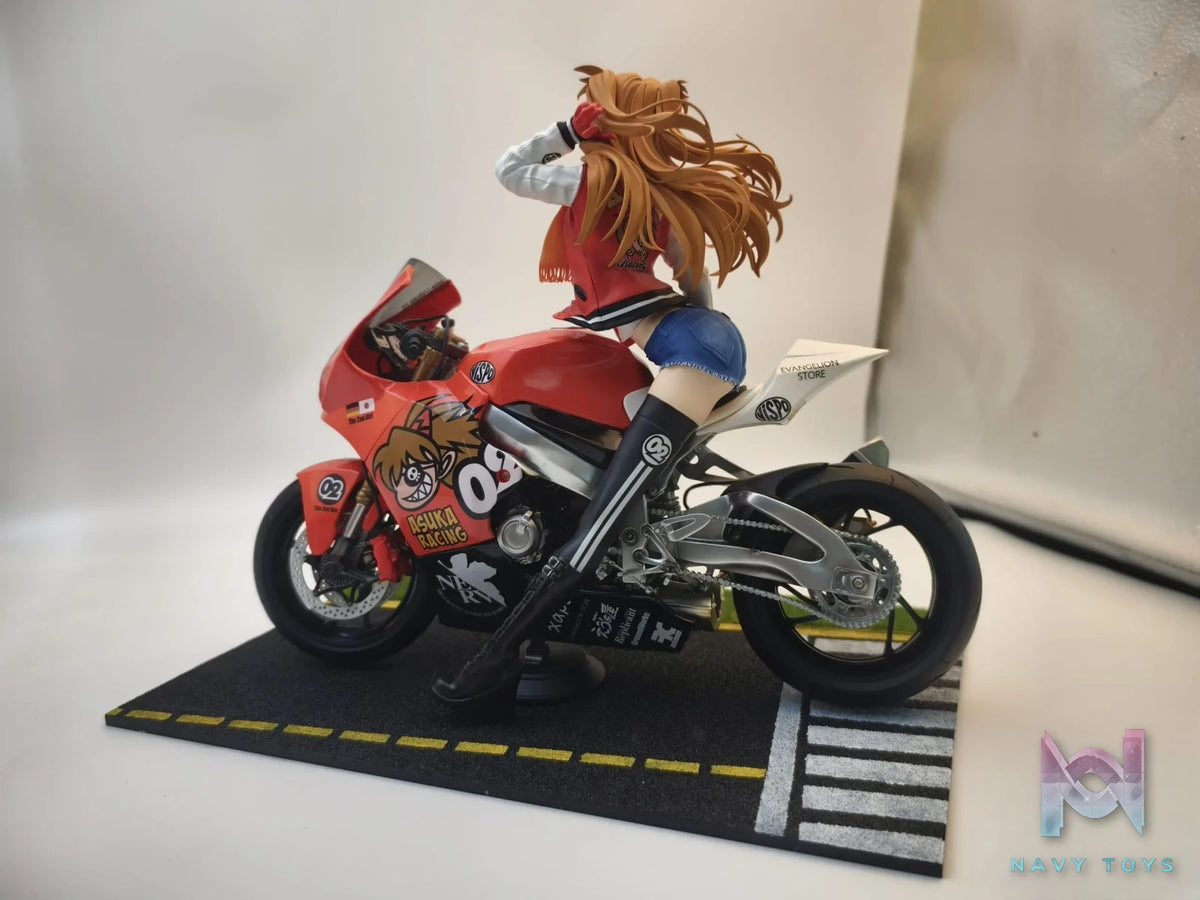Dragon Stone Studio – Neon Genesis Evangelion Motorcycle Soryu Asuka Langley & Motorcycle Ayanami Rei 2.0