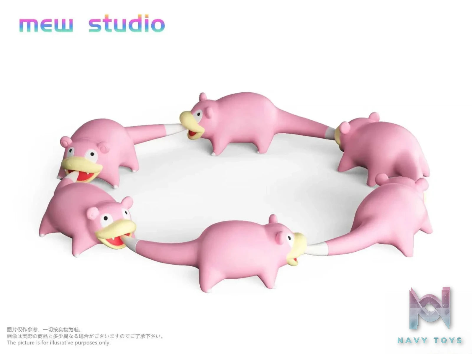 MEW Studio – Pokémon Slowpoke Evolution Set