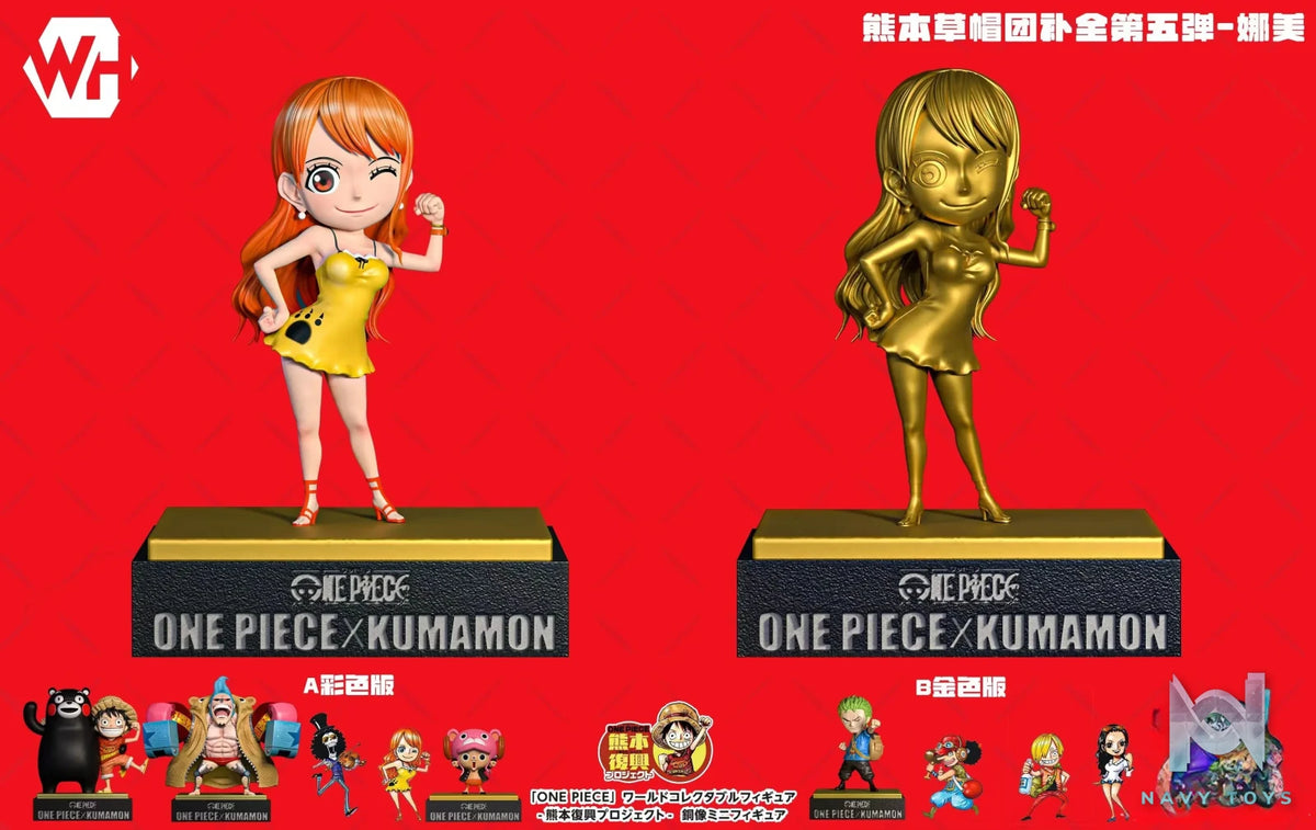 WH Studio – One Piece Kumamoto Straw Hat Pirates WCF Completion Resonance #4 Chopper #5 Nami