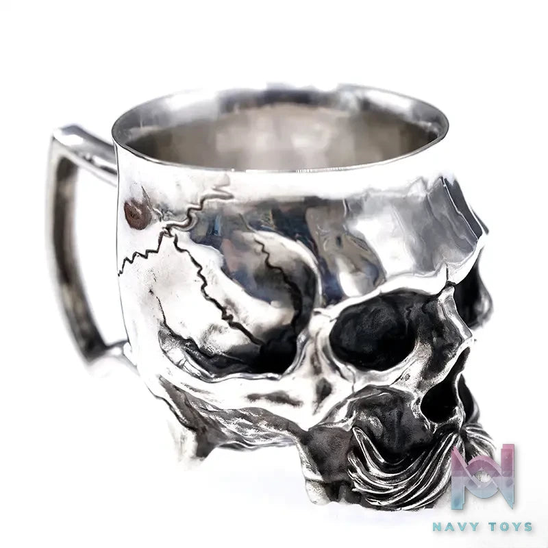 Raven Studio (silver jewelry) – Original Skull Silver Wine Cup Original