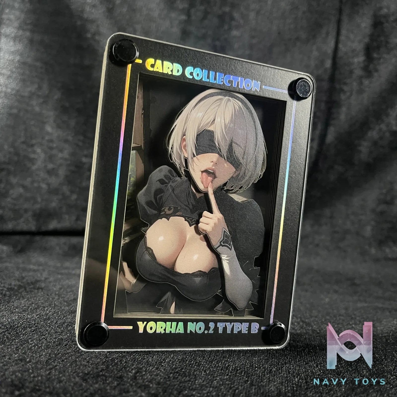 B&W Studio – NieR:Automata Desktop Decorative Card Brick 2B